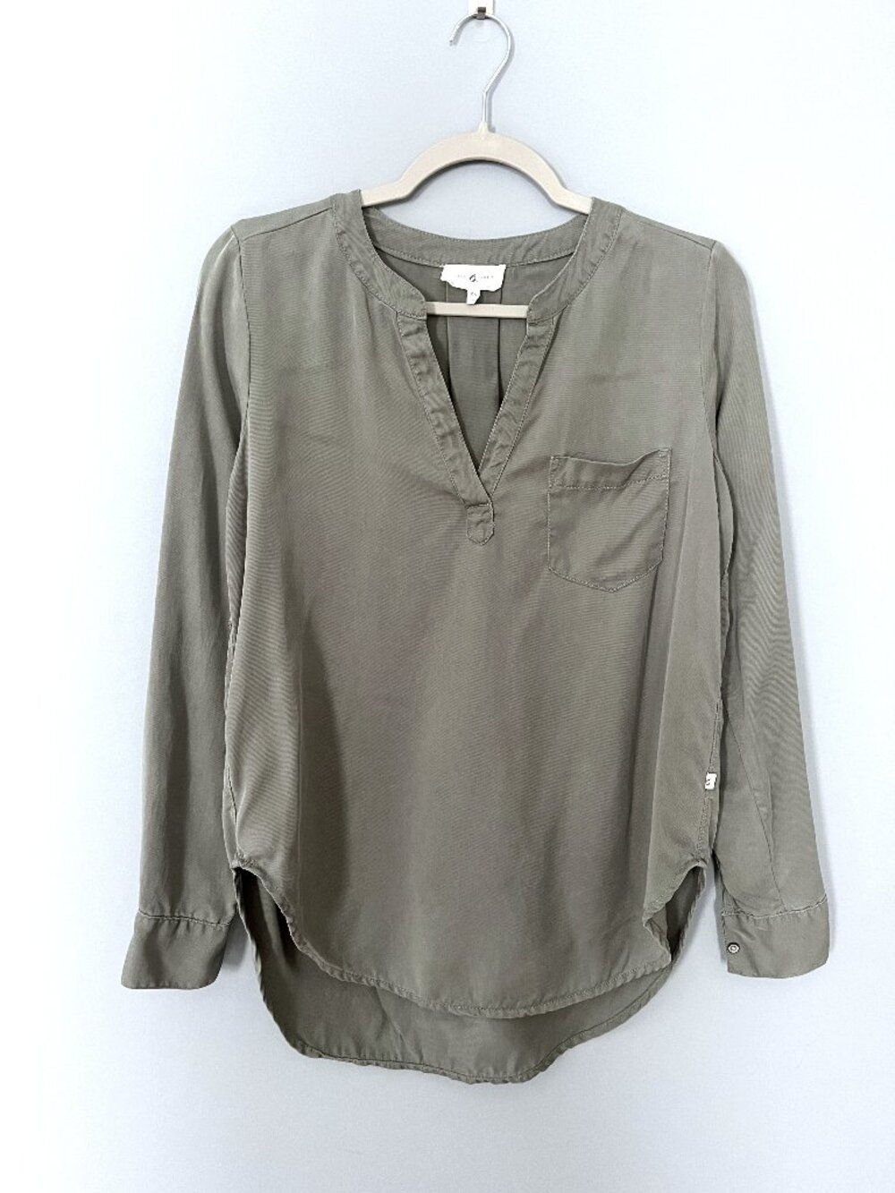 Lou & Grey LOFT Shirt (Green) XS